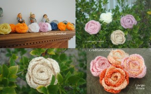 cover free crochet pattern roses